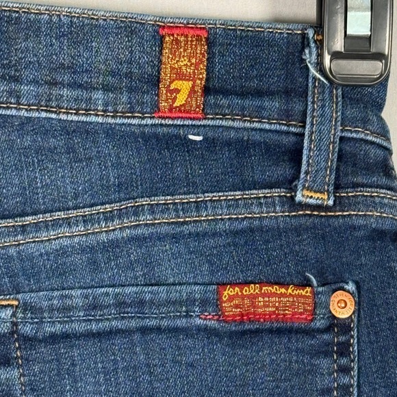 7 For All Mankind Mens The Slim Cigarette Blue Medium Wash Jeans 27 AU0351273A - Picture 8 of 11